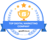  <strong>#1 Top Digital Marketing Company in Brazil</strong> na plataforma internacional Goodfirms